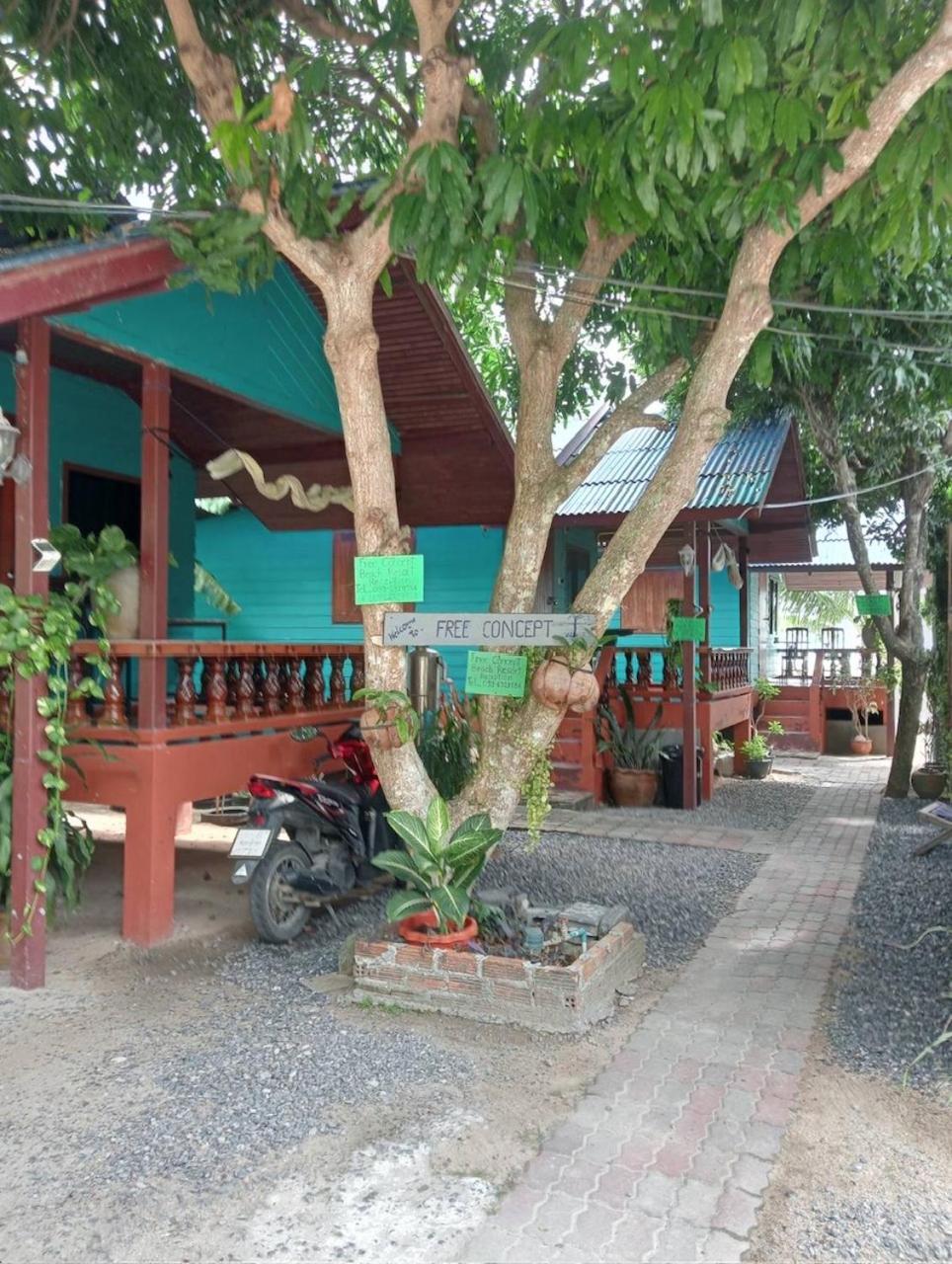 Free Concept Beach Resort Srithanu Eksteriør bilde